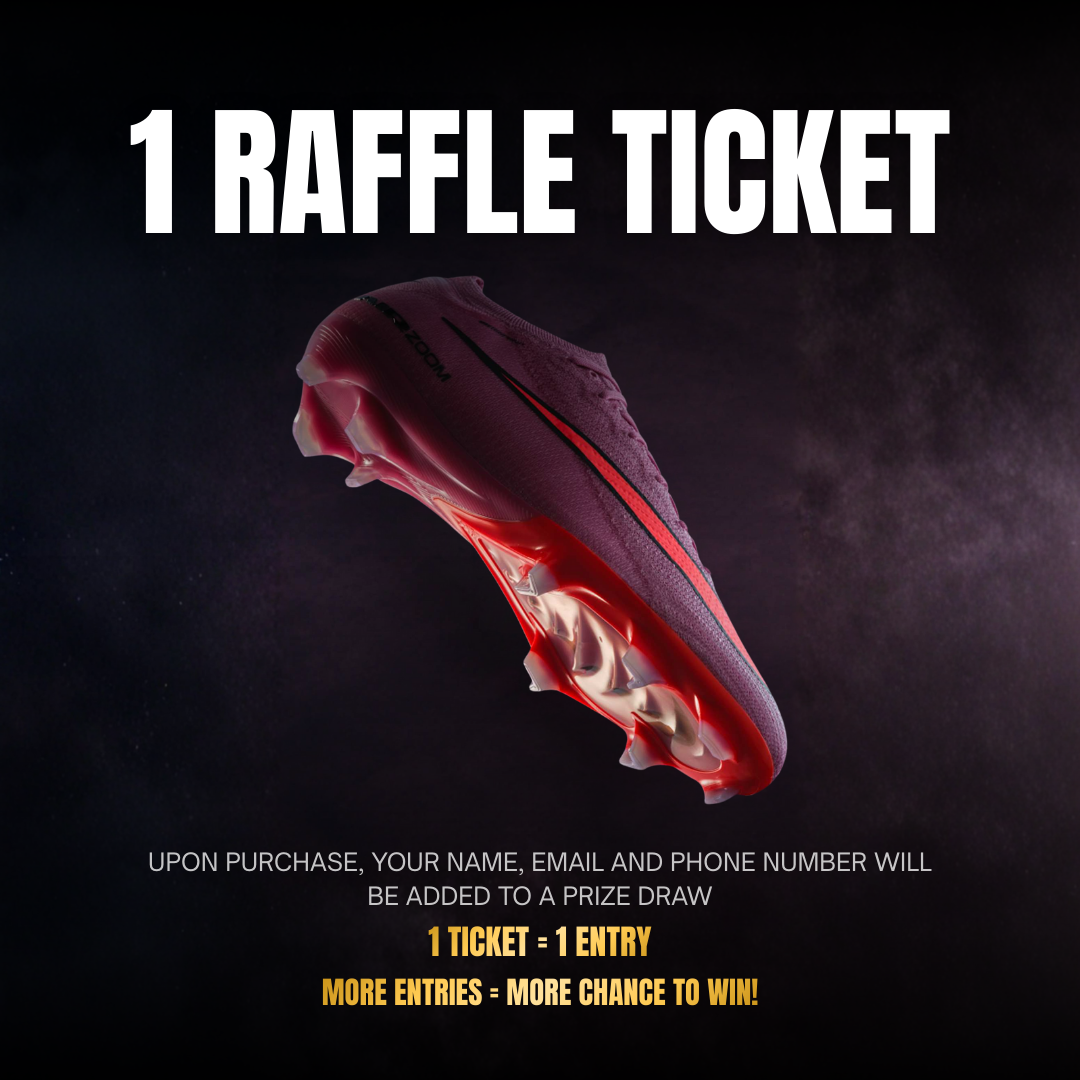£1.00 x1 Raffle Ticket to win ELITE FOOTBALL BOOTS