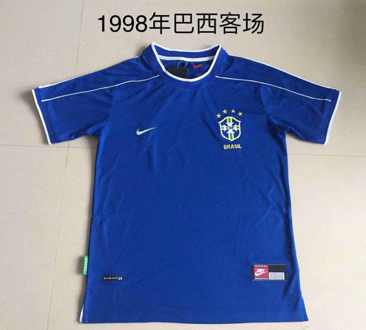 1998 Brazil Away - Retro
