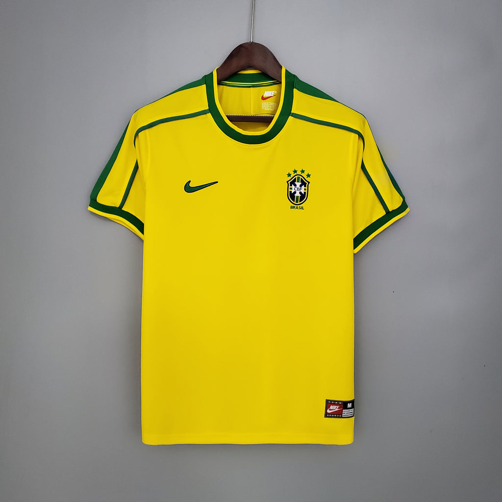 1998 Brazil Home - Retro