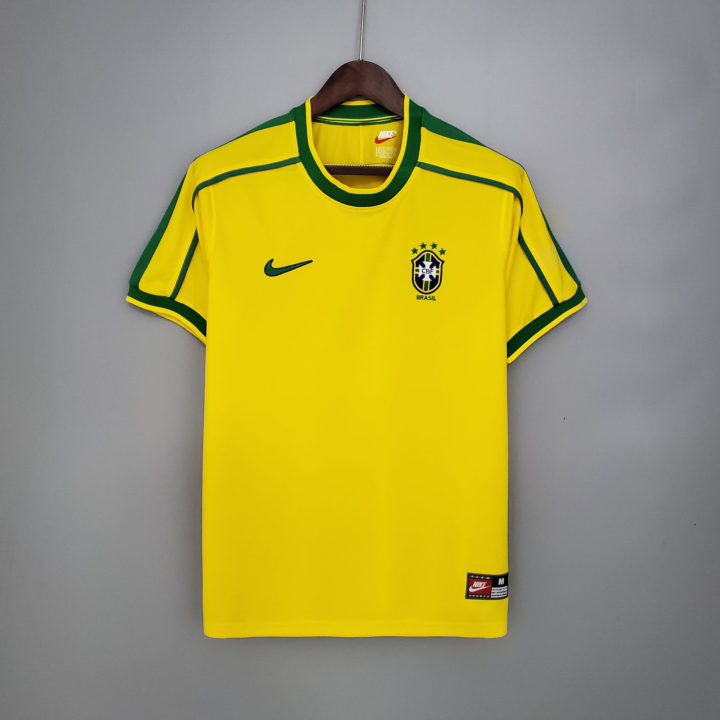 1998 Brazil Home - Retro