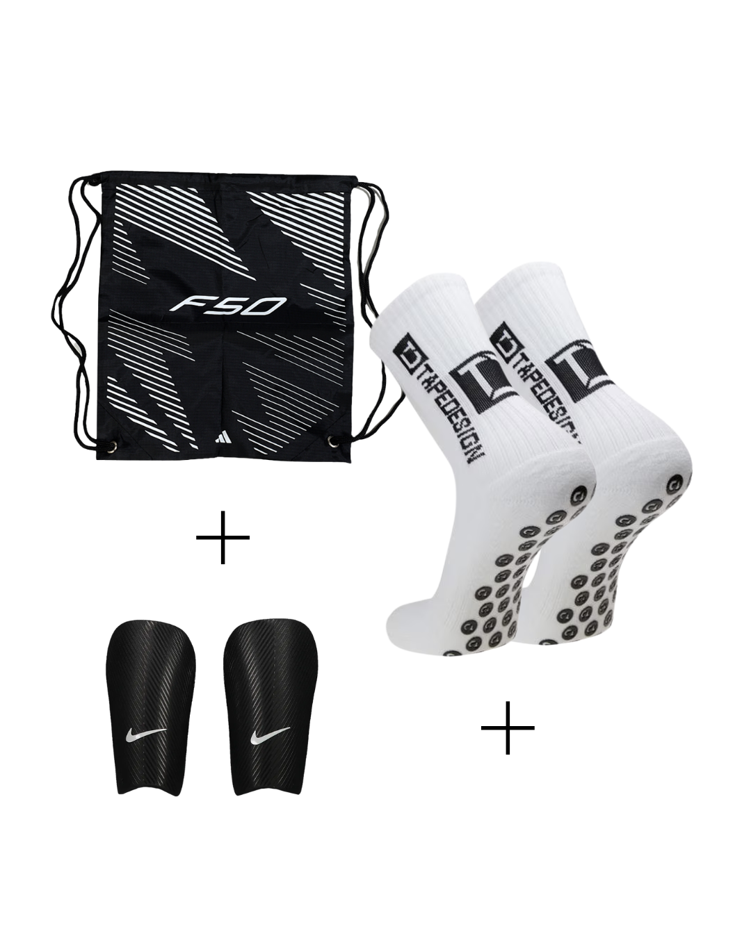 Bag + Gripsocks + Shin Guard